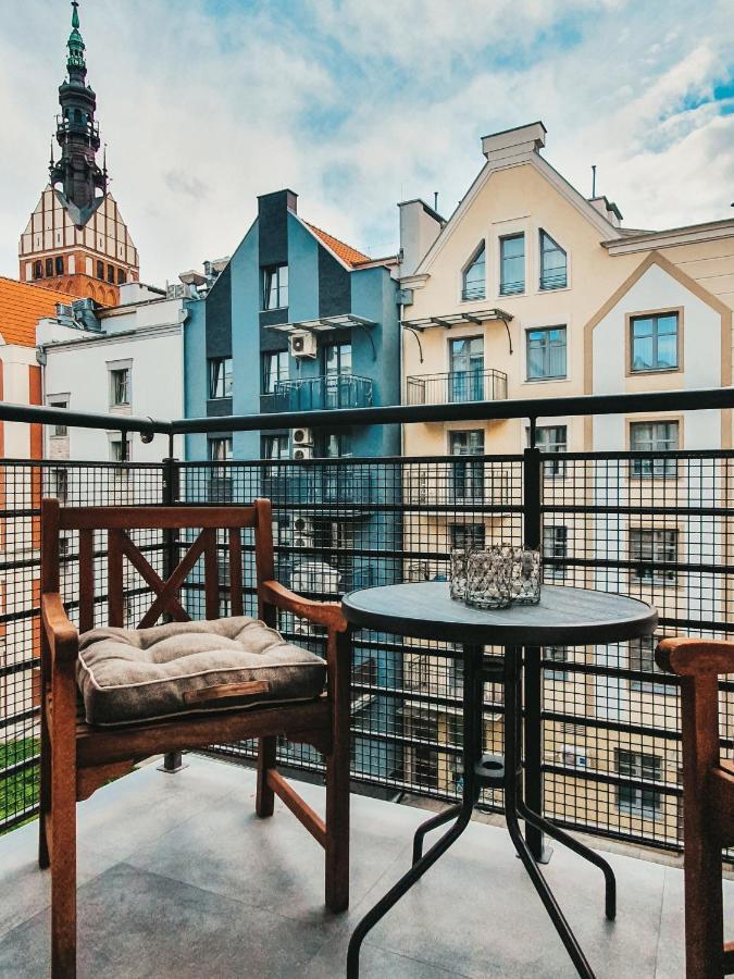 Apartament Ohar Downtown Elblag Esterno foto
